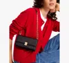 Kate Spade Deco Mini Flap Chain Crossbody In Black