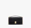 Kate Spade Deco Mini Flap Chain Crossbody In Black