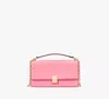 Kate Spade Deco Mini Flap Chain Crossbody In Ruby Citrus