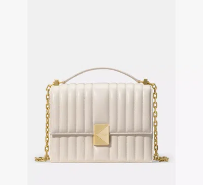 Kate Spade Deco Quilted Chain Shoulder Bag In Brown