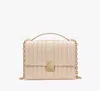 Kate Spade Deco Quilted Chain Shoulder Bag In Gold