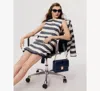 Kate Spade Deco Quilted Chain Shoulder Bag In Parisian Navy