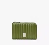 Kate Spade New York Deco Quilted Leather Coin Card Case Wristlet