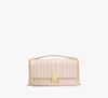 Kate Spade Deco Quilted Mini Flap Chain Crossbody In Milk White