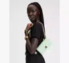 Kate Spade Deco Quilted Mini Flap Chain Crossbody In Pistachio Ice