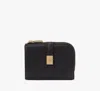 Kate Spade Deco Small Compact Wallet In Black