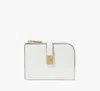 Kate Spade Deco Small Compact Wallet In White