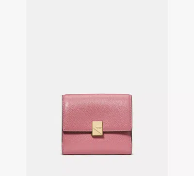 Kate Spade Deco Small Flap Wallet In Pink