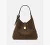Kate Spade New York Deco Pebble Leather And Suede Shoulder Bag