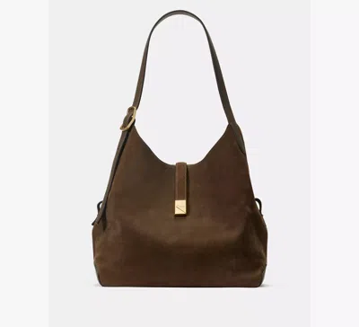 Kate Spade Deco Suede Large Shoulder Bag
