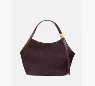 Kate Spade Deco Suede Small Tulip Tote Bag In Brown