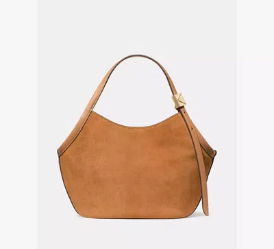 Kate Spade New York Small Deco Suede Tulip Tote In Brown