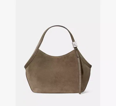 Kate Spade Deco Suede Small Tulip Tote Bag In Driftwood