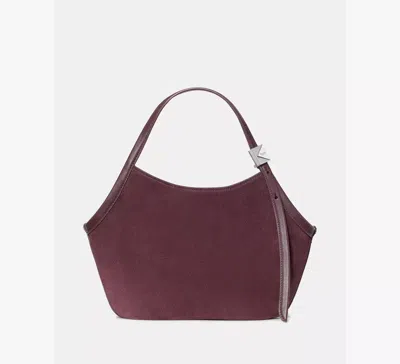 Kate Spade Deco Suede Small Tulip Tote Bag In Purple