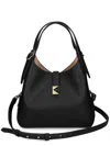 Kate Spade New York Deco Pebbled Leather Small Crossbody Tote In 黑色