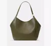 Kate Spade New York Deco Fine Grain Leather Tulip Tote In Green