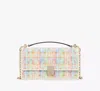 Kate Spade Deco Tweed Mini Crossbody In Multi