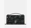 Kate Spade Deco Uptown Blooms Mini Crossbody In Black