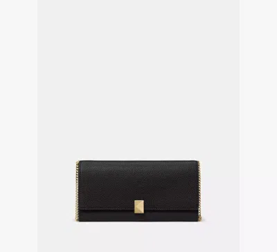 Kate Spade Deco Wallet On Chain In Black