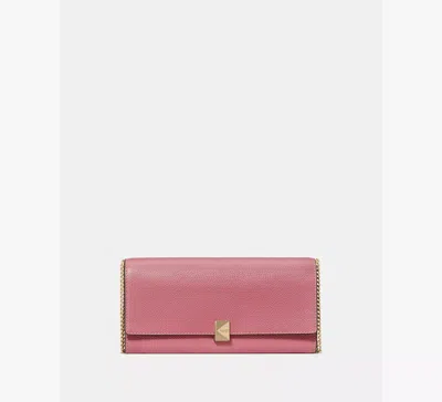 Kate Spade Deco Wallet On Chain In Pink