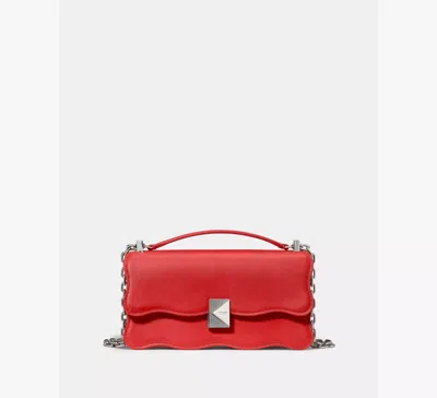 Kate Spade Deco Wavy Mini Crossbody Bag In Red