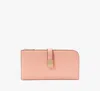 Kate Spade New York Deco Pebbled Leather Zip Slim Wallet