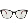 Kate Spade Demo Butterfly Ladies Eyeglasses Belen 0807 53