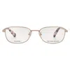 Kate Spade Demo Cat Eye Ladies Eyeglasses Abilene/f 0000 52 In Gold