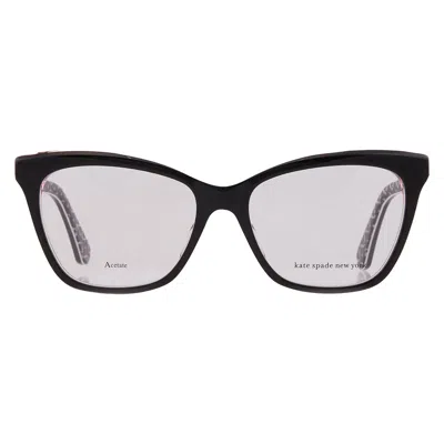 Kate Spade Demo Cat Eye Ladies Eyeglasses Adria 03h2 52 In Black
