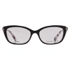 Kate Spade Demo Cat Eye Ladies Eyeglasses Arabel 0tcb 51 In Black