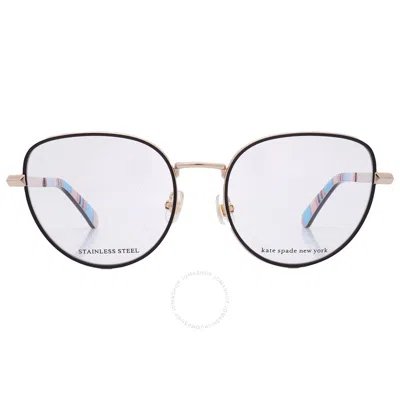 Kate Spade Demo Cat Eye Ladies Eyeglasses Ayla 0807 52 In Black
