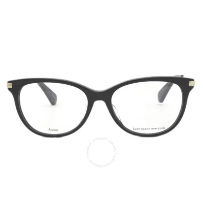 Kate Spade Demo Cat Eye Ladies Eyeglasses Emalie/f 0807 52 In Black