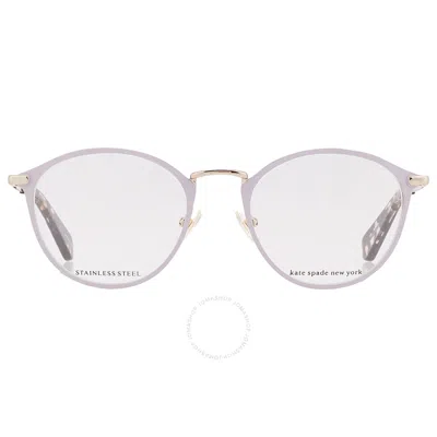 Kate Spade Demo Oval Ladies Eyeglasses Jalyssa 0b3v 51 20 140 In Gray