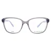 Kate Spade Demo Square Ladies Eyeglasses Acerra 0kb7 52 In Gray