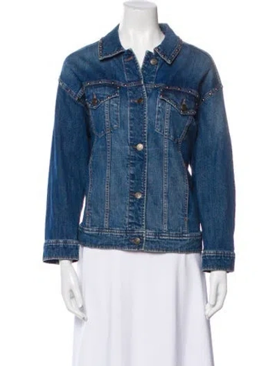 Pre-owned Kate Spade Denim Jacket In Blue