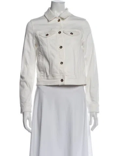 Pre-owned Kate Spade Denim Jacket In Blue