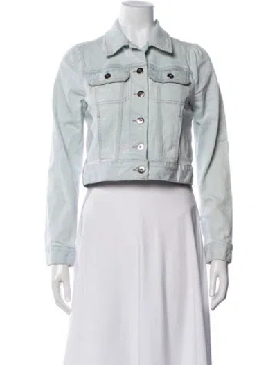 Pre-owned Kate Spade Denim Jacket In Blue