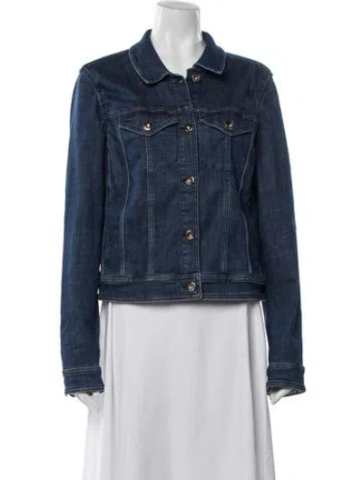 Pre-owned Kate Spade Denim Jacket In Blue