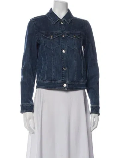 Pre-owned Kate Spade Denim Jacket W/ Tags In Blue