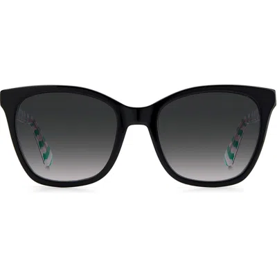 Kate Spade Desis 55mm Cat Eye Sunglasses In Gold