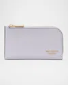 Kate Spade New York Small Devin Saffiano Leather Bifold Wallet In Lavender Cream