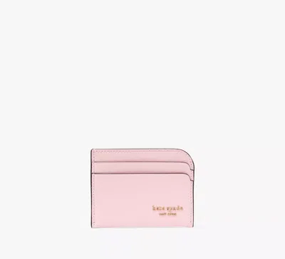 Kate Spade Devin Card Holder In Pastry Pink