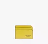 Kate Spade Devin Card Holder In Tigers Eye