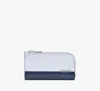 Kate Spade Devin Colorblocked Small Slim Bifold Wallet In Pale Sapphirine