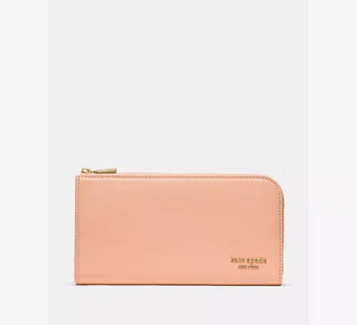 Kate Spade Devin Continental Wallet In Orange