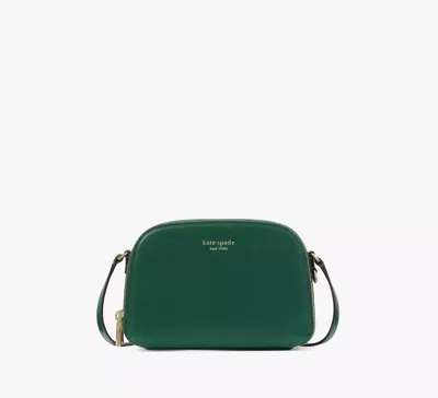 Kate Spade Devin Double Zip Dome Crossbody In Arugula