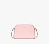 Kate Spade Devin Double Zip Dome Crossbody In Pastry Pink