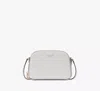 Kate Spade Devin Double Zip Dome Crossbody In Stone Path