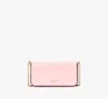 Kate Spade Devin Flap Chain Wallet In Pastry Pink