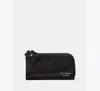 Kate Spade Devin Glazed Small Bifold Wallet In Black